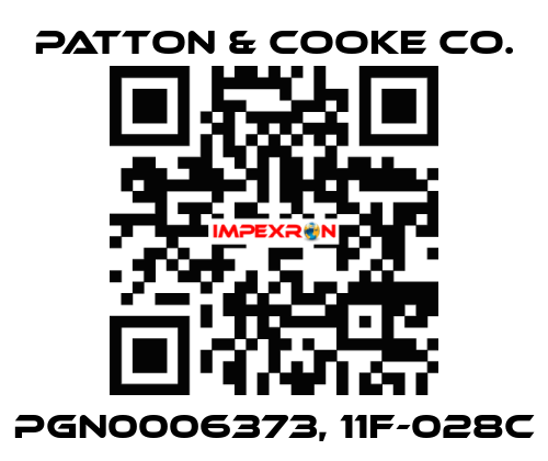 PGN0006373, 11F-028C Patton & Cooke Co.