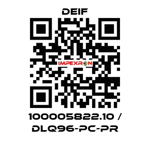 100005822.10 / DLQ96-pc-PR Deif