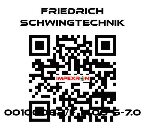 00100062/F 1400-6-7.0 Friedrich Schwingtechnik