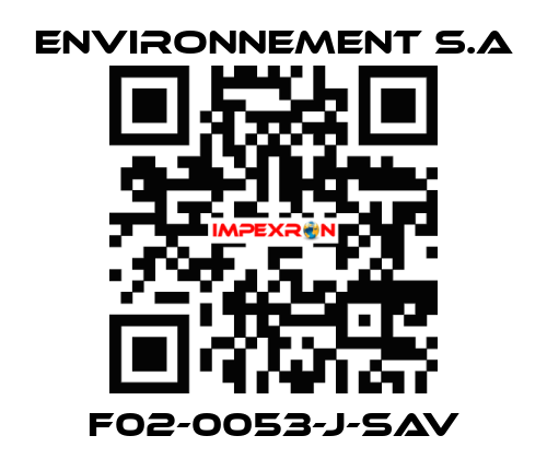 F02-0053-J-SAV Environnement S.A