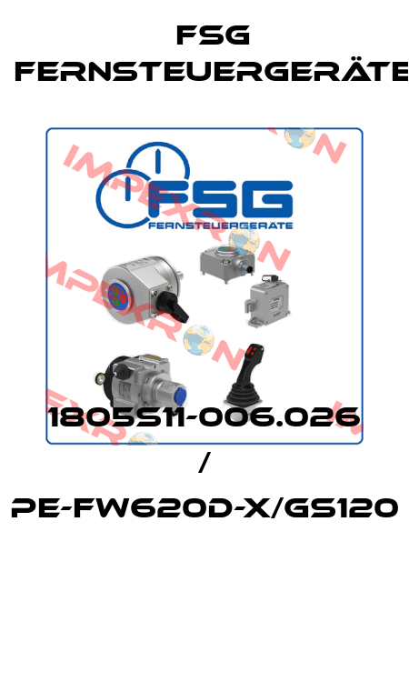 1805S11-006.026 / PE-FW620d-X/GS120  FSG Fernsteuergeräte