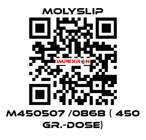 M450507 /0868 ( 450 gr.-Dose) Molyslip