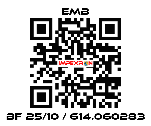 BF 25/10 / 614.060283 Emb