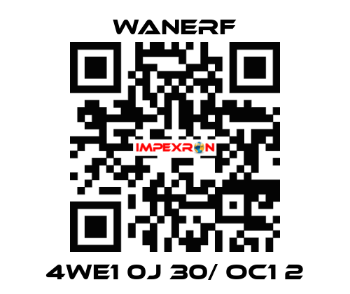 4WE1 0J 30/ OC1 2 Wanerf
