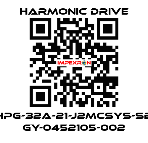 HPG-32A-21-J2MCSYS-SB GY-0452105-002 Harmonic Drive