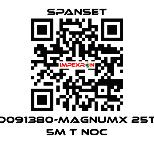 D091380-MagnumX 25t 5m T NoC SpanSet