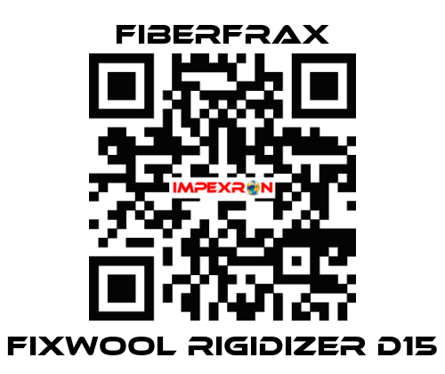 Fixwool rigidizer D15 Fiberfrax