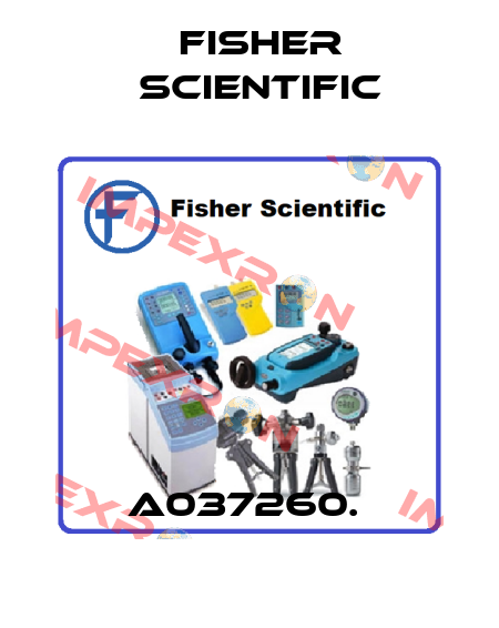 A037260.  Fisher Scientific