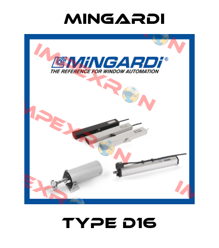 Type D16 Mingardi