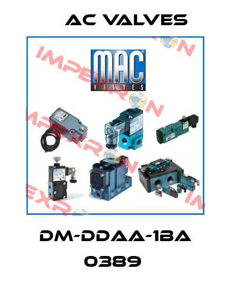 DM-DDAA-1BA 0389  МAC Valves