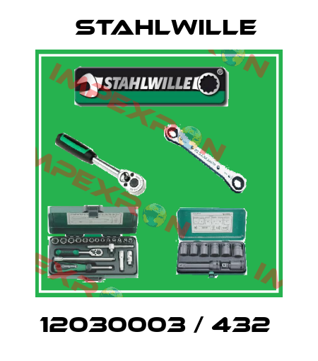 12030003 / 432  Stahlwille