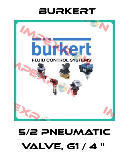 5/2 pneumatic valve, G1 / 4 "  Burkert