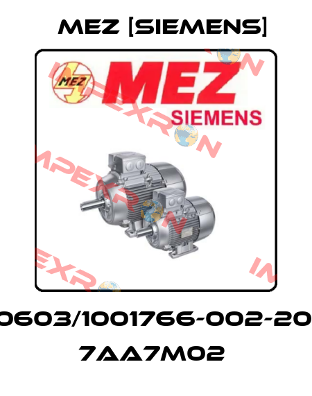 0603/1001766-002-20, 7AA7M02  MEZ [Siemens]