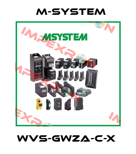  WVS-GWZA-C-X  M-SYSTEM