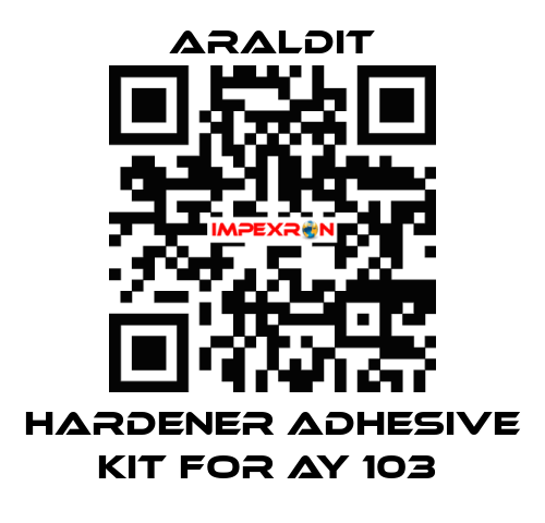 Hardener adhesive kit for AY 103  Araldit