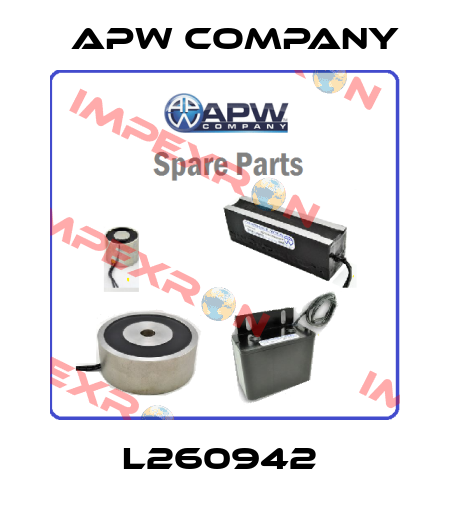 L260942  Apw Company