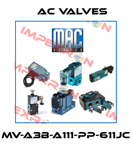 MV-A3B-A111-PP-611JC  МAC Valves