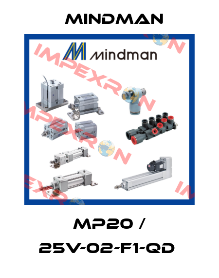 MP20 / 25V-02-F1-QD  Mindman