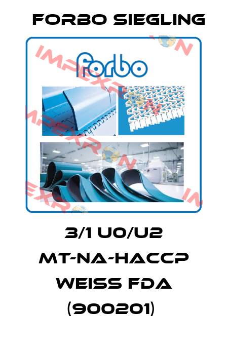 3/1 U0/U2 MT-NA-HACCP WEISS FDA (900201)  Forbo Siegling