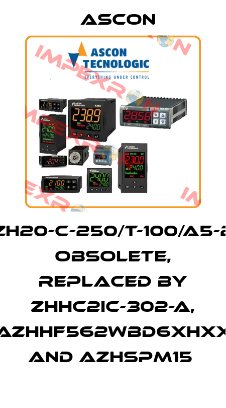 ZH20-C-250/T-100/A5-2 OBSOLETE, replaced by ZHHC2IC-302-A, AZHHF562WBD6XHXX and AZHSPM15  Ascon
