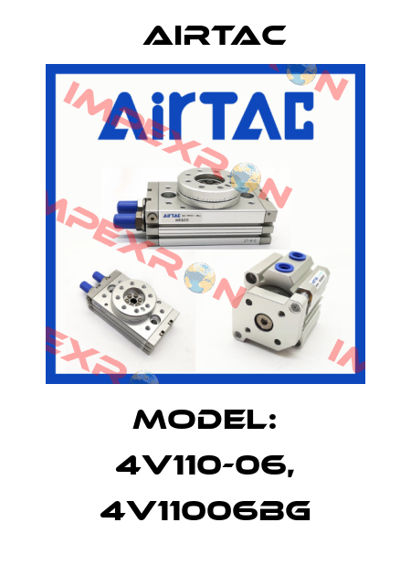 Model: 4V110-06, 4V11006BG Airtac