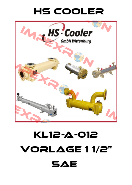 KL12-A-012 Vorlage 1 1/2" SAE  HS Cooler