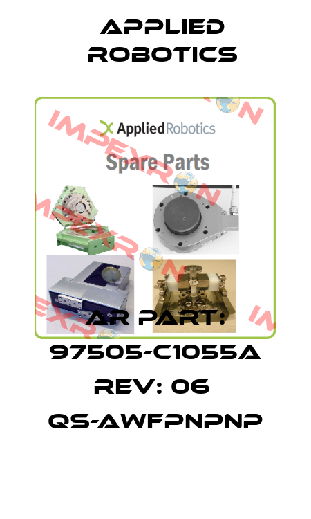 AR part: 97505-C1055A Rev: 06  QS-AWFPNPNP Applied Robotics