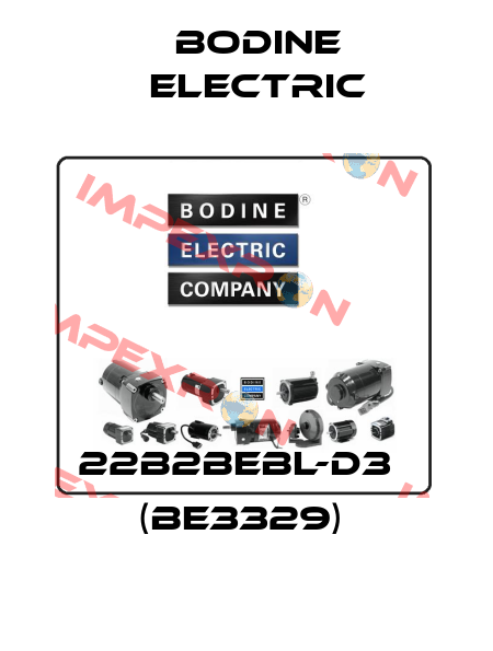 22B2BEBL-D3   (BE3329)  BODINE ELECTRIC