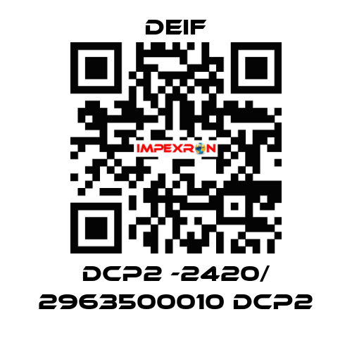 DCP2 -2420/ 1240020010 Deif