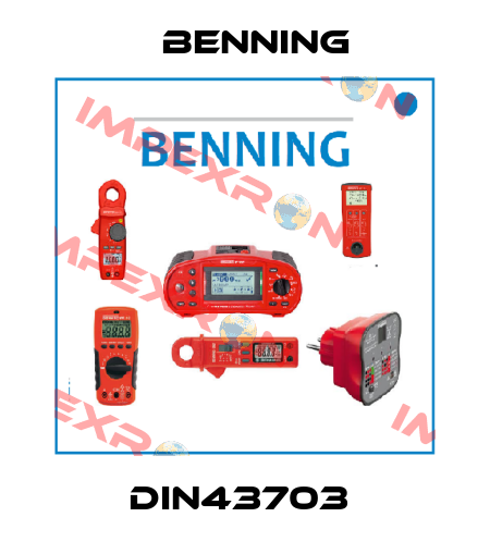 DIN43703  Benning