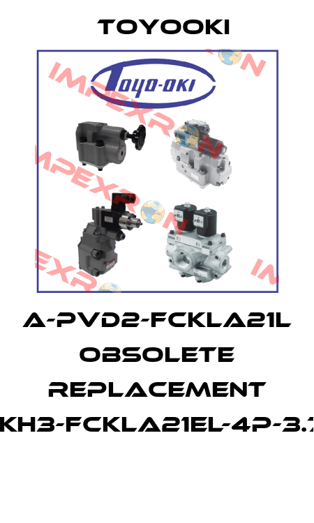 A-PVD2-FCKLA21L obsolete replacement PVD2-IKH3-FCKLA21EL-4P-3.7KW-CE  Toyooki