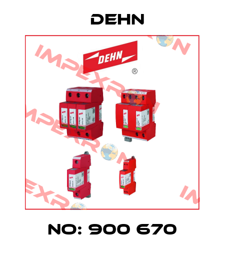 No: 900 670 Dehn