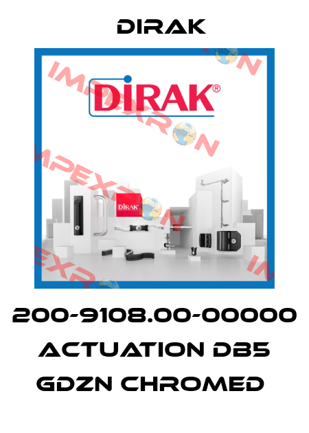 200-9108.00-00000 Actuation Db5 GDZn chromed  Dirak