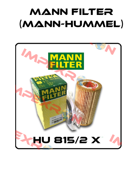 HU 815/2 x  Mann Filter (Mann-Hummel)