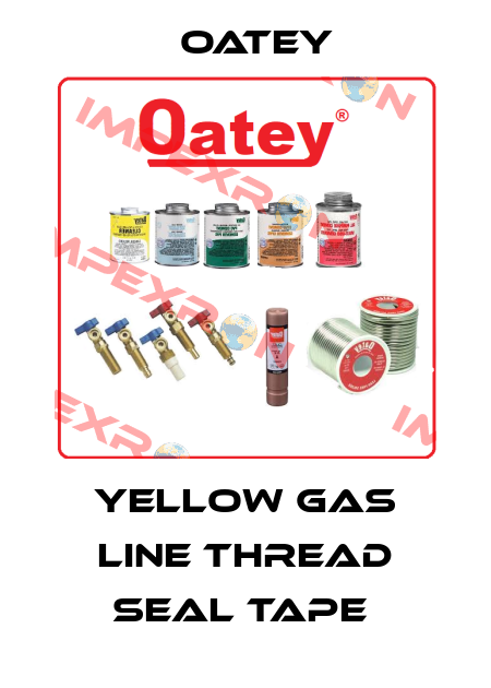 Yellow Gas Line Thread Seal Tape  Oatey