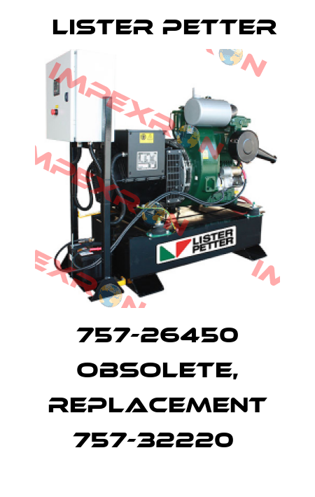 757-26450 obsolete, replacement 757-32220  Lister Petter