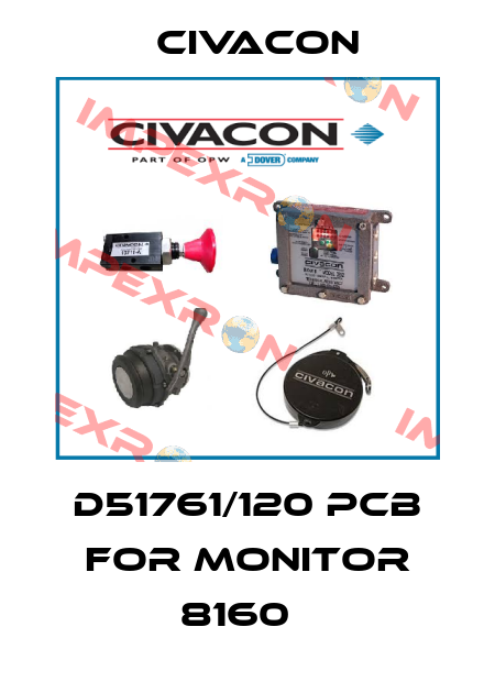 D51761/120 PCB for monitor 8160   Civacon