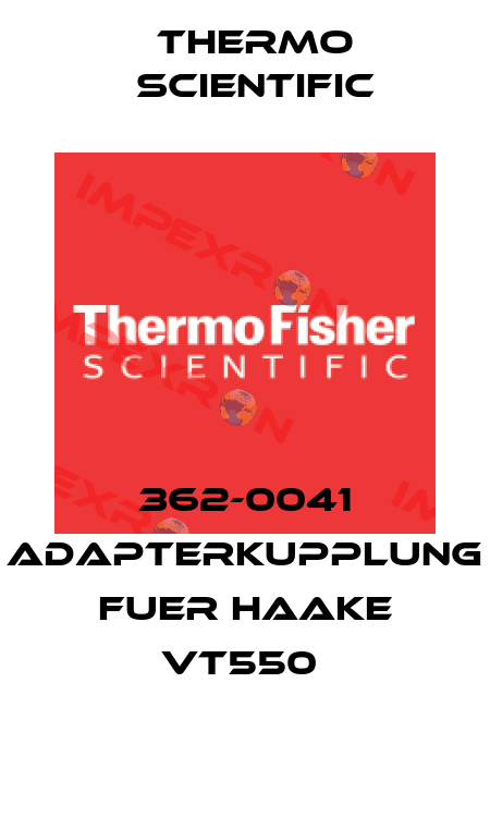 362-0041 Adapterkupplung fuer HAAKE VT550  Thermo Scientific