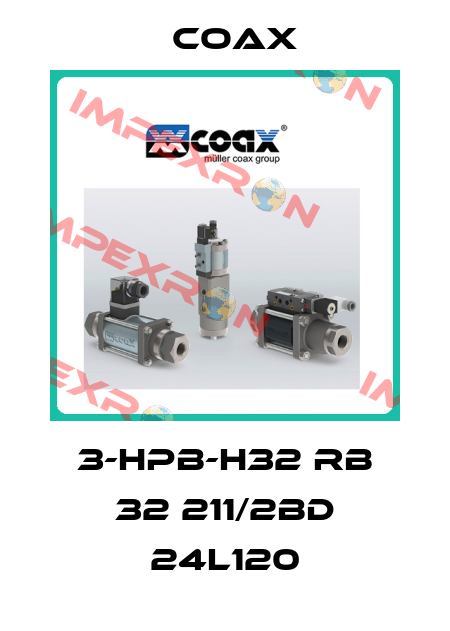 3-HPB-H32 RB 32 211/2BD 24L120 Coax