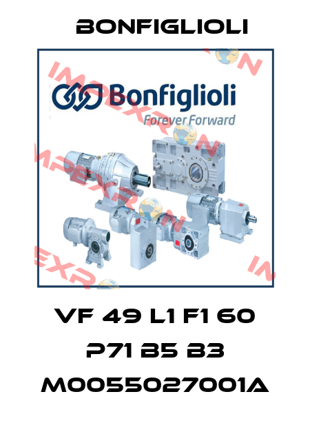 VF 49 L1 F1 60 P71 B5 B3 M0055027001A Bonfiglioli