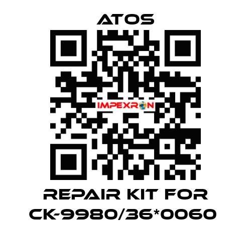 REPAIR KIT FOR CK-9980/36*0060  Atos