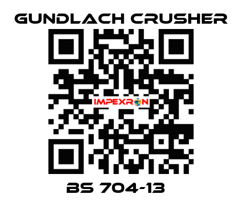 BS 704-13   Gundlach Crusher
