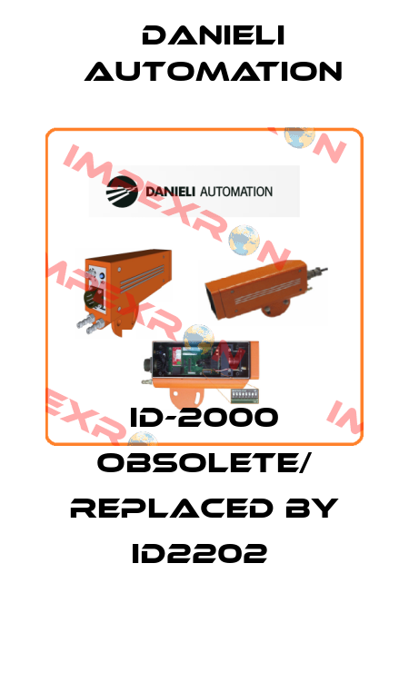 ID-2000 obsolete/ replaced by ID2202  DANIELI AUTOMATION