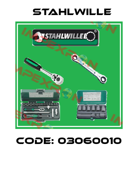 Code: 03060010  Stahlwille