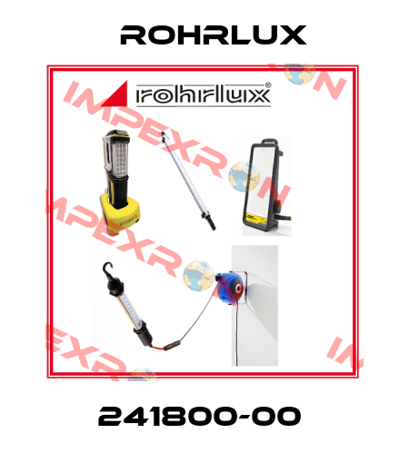 241800-00  Rohrlux
