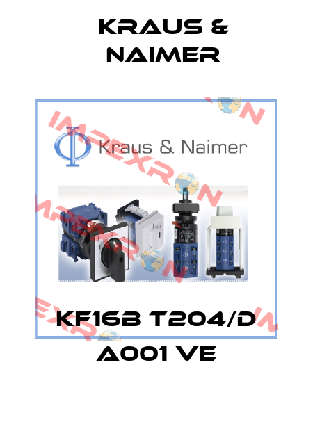 KF16B T204/D A001 VE Kraus & Naimer