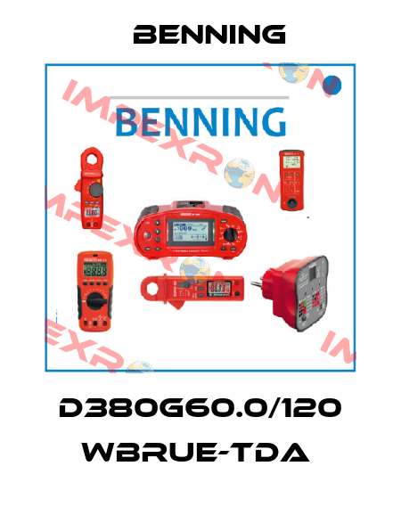 D380G60.0/120 WBRUE-TDA  Benning