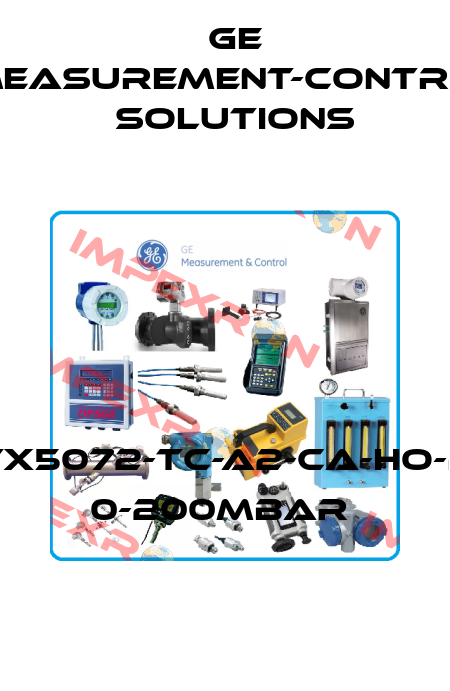 PTX5072-TC-A2-CA-HO-PN 0-200mbar  GE Measurement-Control Solutions