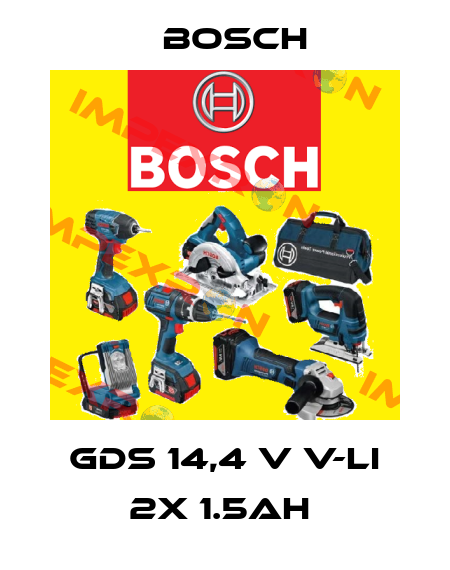 GDS 14,4 V V-LI 2x 1.5Ah  Bosch