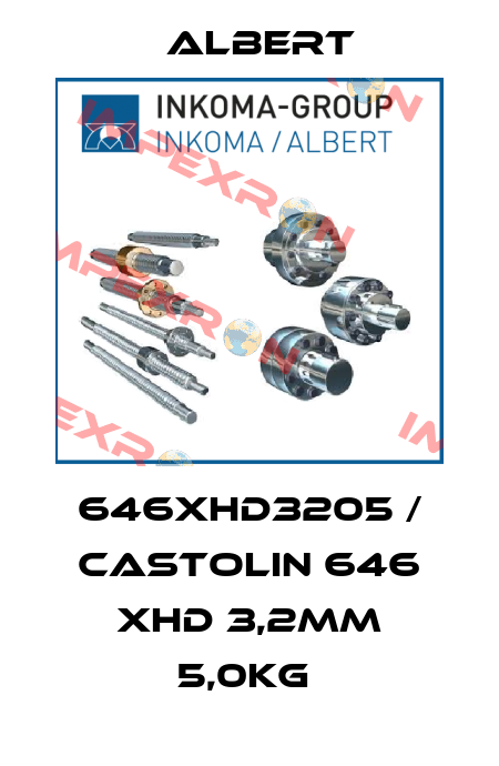 646XHD3205 / Castolin 646 XHD 3,2mm 5,0kg  Albert